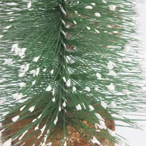 . 4 Piezas De Adornos Pequeños Luminosos De Navidad De Cedro