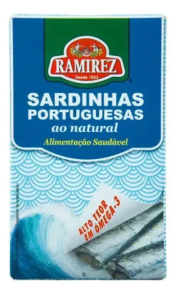 Sardinhas Portuguesas ao Natural Ramirez 125g