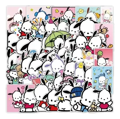 Pochacco - Set De 50 Stickers / Calcomanías / Pegatinas Pochacco S1 ...