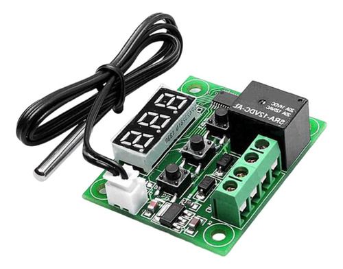 Módulo Controlador De Temperatura -w1209d Fácil Luz Azul
