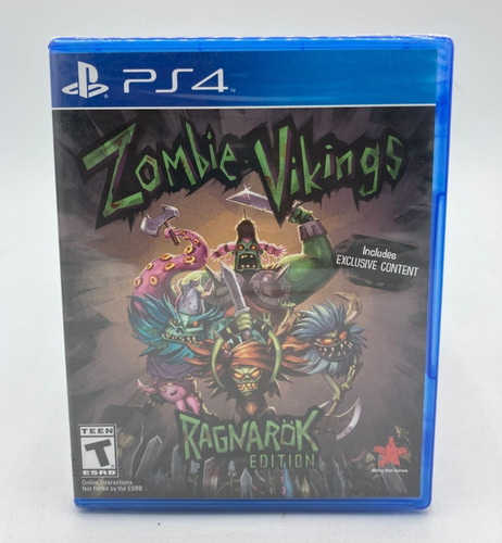 Zombie Vikings - Nuevo Y Sellado - Ps4