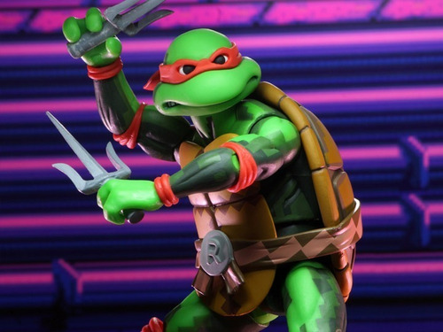 Tmnt Raphael Teenage Mutant Ninja Turtles In Time Neca Tortu