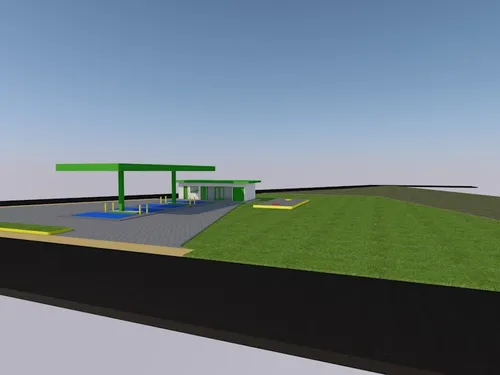 Lote Con Licencia Para Contruccion De Estacion De Servicio Eds Con Estudio De Vialidad, Para Gasolina Y Diesel