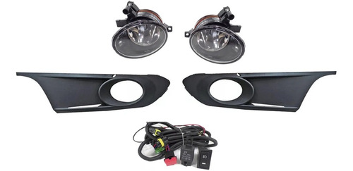 Kit De Faros De Niebla C/cable Jetta Mk6 2011-2014