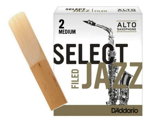 Caña Saxo Alto Daddario Select Jazz Rsf10asx2m N3 X10 Cuo