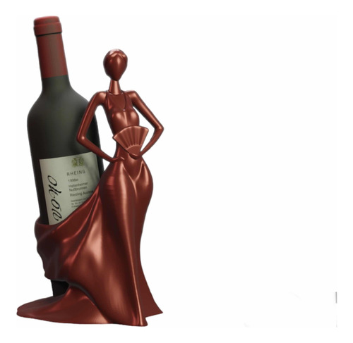 Porta Botella De Vino Temática Mujer