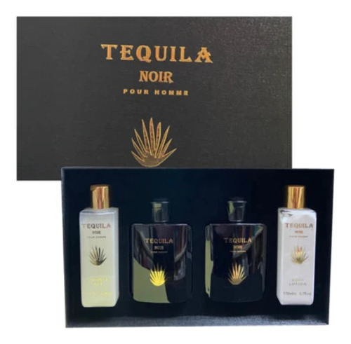 Estuche Tequila Noir Edp 100ml+170ml B/l+100ml A/s+170ml