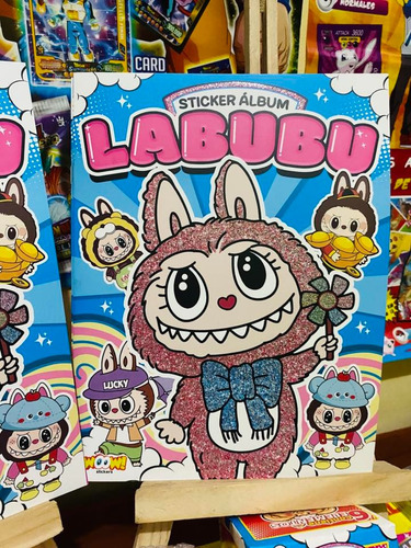 Pack Álbum De Labubu + 25 Sobres