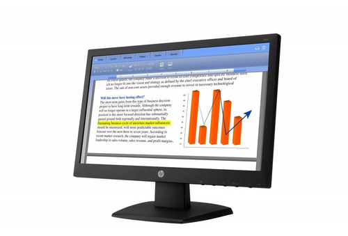 Imagen 2 de 3 de Monitor Led Hp 18.5 Value V194 Resolucion 1366 X 768 Vga