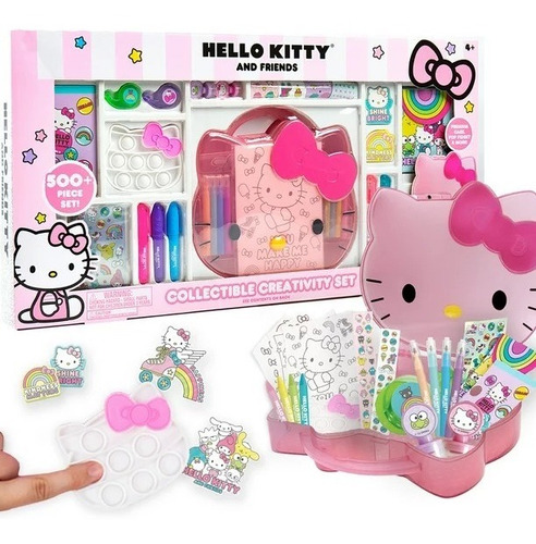 Hello Kitty Kit De Colorear Y Creatividad 500 Pzs