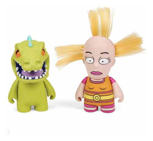 Cynthia Y Reptar 2pack Rugrats Kidrobot Sellados Nickelodeon
