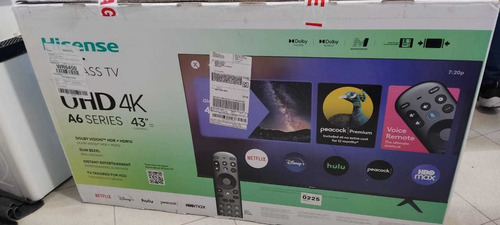 Imagen 2 de 2 de Hisensesmart Tv 4k 43 Hisense