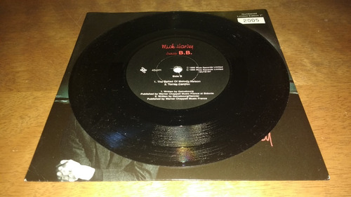 Mick Harvey Initials Bb Simple 7
