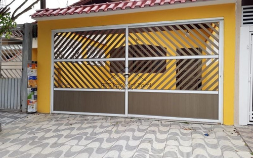 Imagem 2 de 15 de Casa 3 Dormitórios No Jardim Imperador Em Praia Grande - Sp