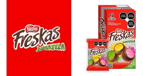 Freskas Caramelo Con Chocolate Con Leche 9pzas 315g