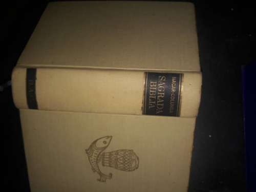 Biblia.nacar Colunga.catolico.bac .ilustraciones.30eeuu (Usado)