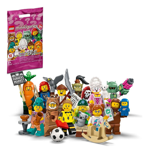Lego 71037 Mini Figuras Sorpresas Serie24 Coleccionables
