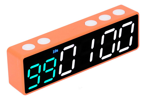 Reloj Cronómetro De Fitness Con Pantalla Led Digital Antivér