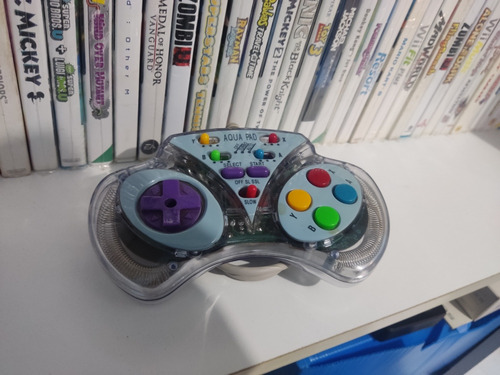 Controle Turbo Aquapad Super Nintendo Da Época 