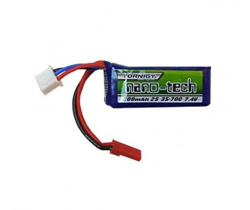 Bateria Lipo 300mah 2s 7.4v 35c Nano Tech Robotica Dron Rc