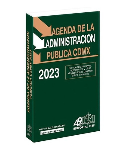 Agenda De La Administración Pública De La Ciudad De Méx 2023