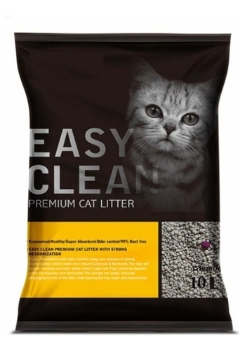 Arena Sanitaria Aglutinante Gato Baño 8kg Aromas 10l Mascota x 1kg de peso neto