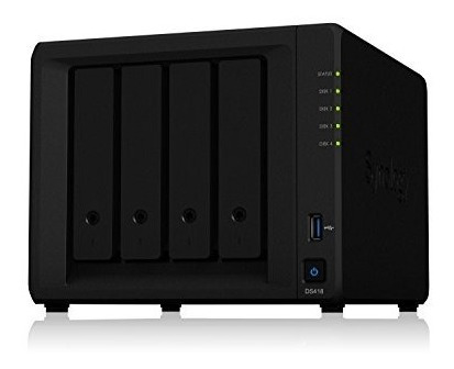 Synology 4 Bay Nas Diskstation Ds418 Sin Disco