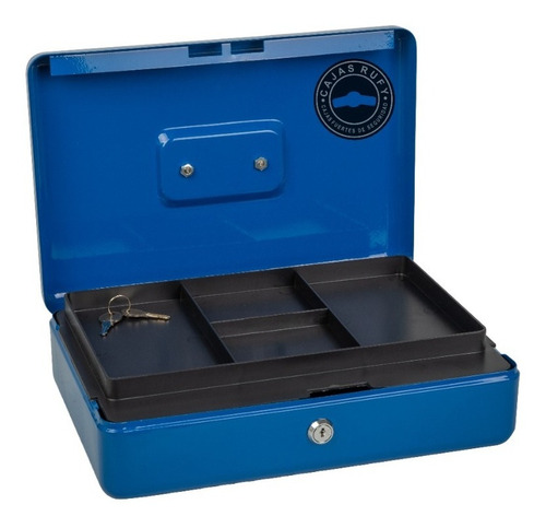Imagen 2 de 7 de Cofre Portavalores Nº3 Caja Para Dinero Monedas Alajas Full