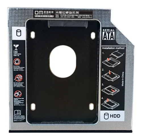 Adaptador Universal Disco Duro Sata Ssd Cd Dvd 12mm