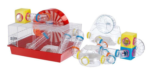 Jaula Hamstera Hamster Raton Ferplast Coney Island Completa