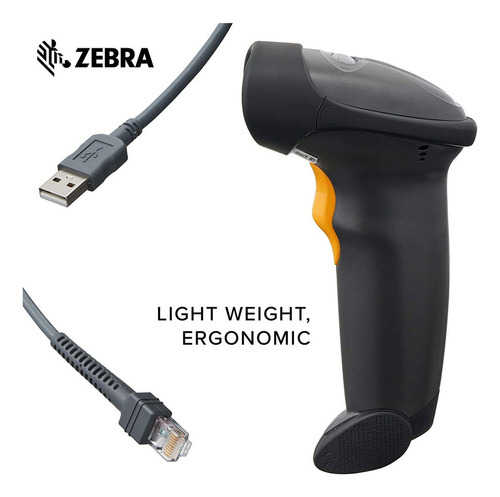 Symbol Zebra Ls2208 Series Corded Handheld Standard Range La