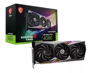 Tarjeta De Video Msi Rtx 4080 Gaming X Trio 16gb G6x 256bit