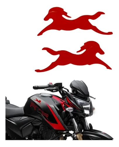 Emblema Tanque Para Apache Rtr 200 Caballo