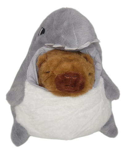 Peluche Capibara Cocodrilo Tiburon Kawaii Carpincho Capibara Tiburon