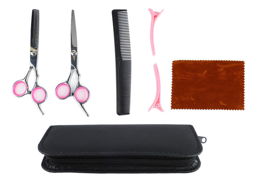 Juego De Tijeras Para Cortar Cabello Acero De Inoxidable