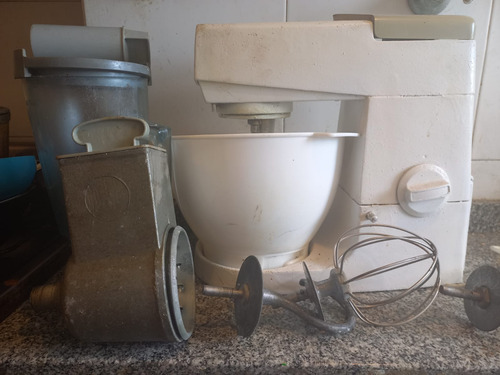 Batidora De Pie Kenwood Chef A701 Usada Beige N/a (Usado)