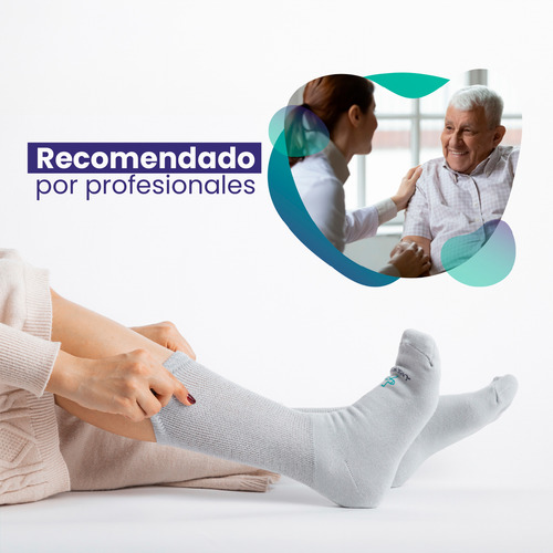 6 Pack Calcetines Para Diabéticos Para Caballero