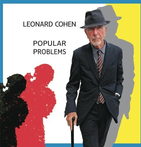 Versão padrão do álbum de vinil Popular Problems de Leonard Cohen