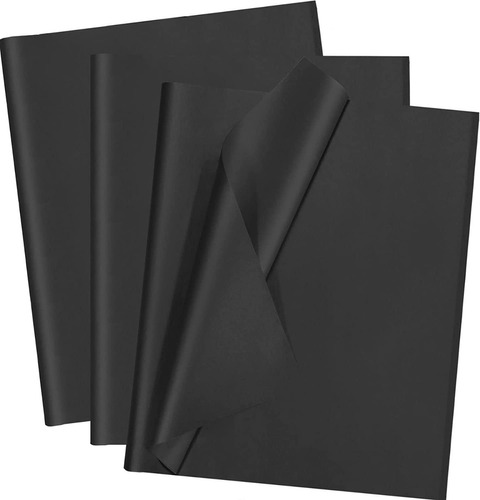 Papel Seda X 50u Negro 50 X 70 Cm