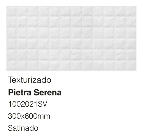Ov Porcelanato Pietra Serena Relieve Mate 30x60 3d 1002021sv