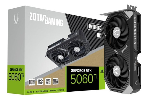 Placa De Video Geforce Rtx 5060 Ti 16gb Zotac Twin Edge Oc 2