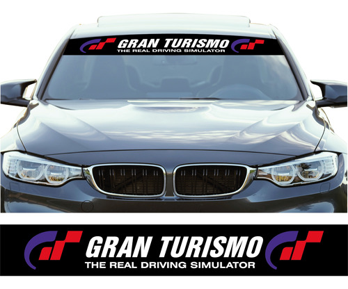 Sticker Calcomania Gran Turismo Parabrisas Full Color Gt1