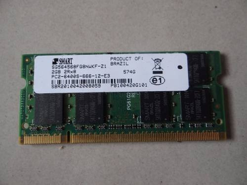 Memória RAM  2GB 1 Smart SG564568FG8NWKF-Z1