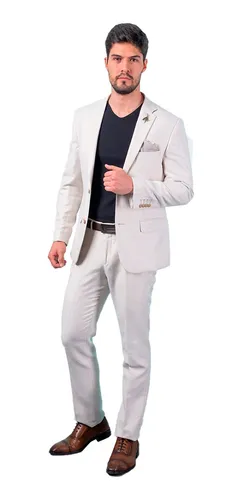 Trajes color hueso para hombre sale
