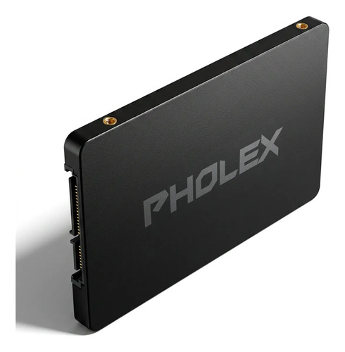 Ssd 256gb Armazenamento Interno Notebooks Desktops Sata Iii 2.5 Leitura Até 500mb/s Pholex Preto