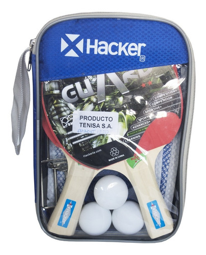 Kit Ping Pong Hacker 2* Guard Pvc Bag (2) * Ver Detalle