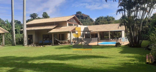 Chácara Com 3 Dormitórios À Venda, 2600 M² Por R$ 1.600.000,00 - Loteamento Chácaras Vale Das Garças - Campinas/sp - Ch0662
