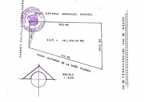 Terreno De 16 Hectareas Cerca Chrysler Derramadero Colindante Via Ferrocarril