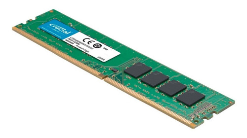Imagen 2 de 4 de Memoria Ram Ddr4 Crucial 8gb 3200mhz Pc Con Blister