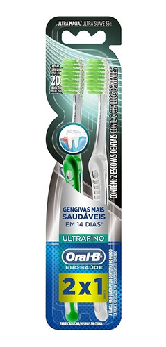 Escova Dental Oral-b Ultrafino 2 Unidades, Oral-b